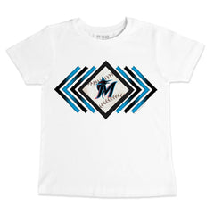 Miami Marlins Tiny Turnip Youth Prism Arrows T-Shirt - MLB T-shirts