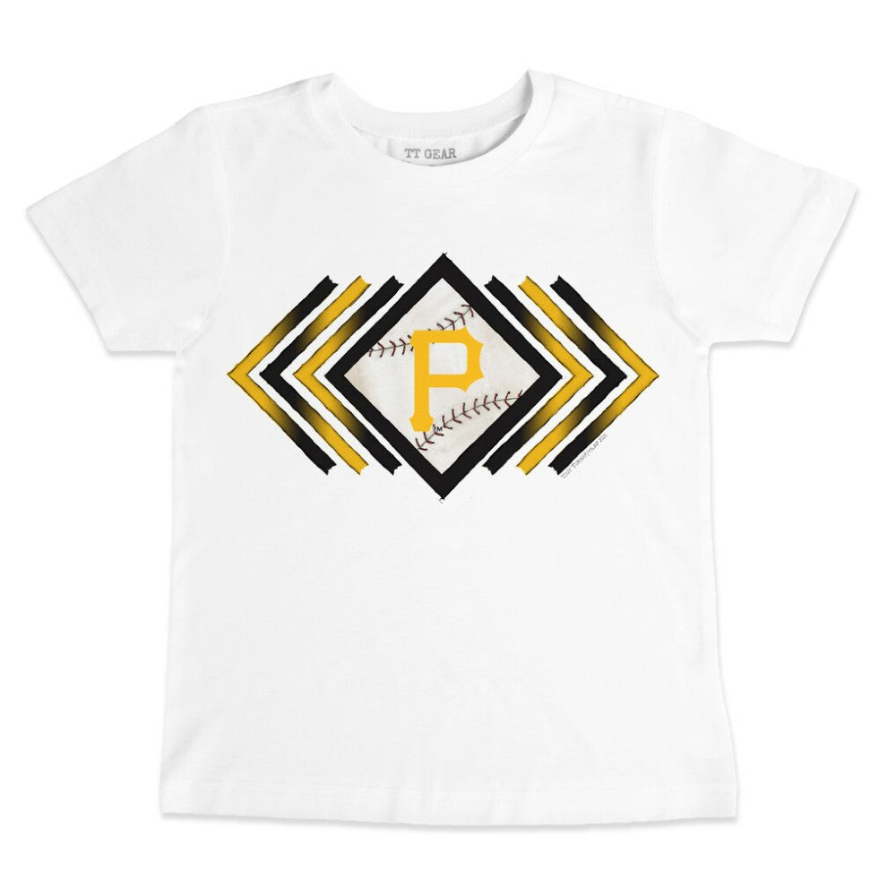 Pittsburgh Pirates Tiny Turnip Youth Prism Arrows T-Shirt - MLB T-shirts