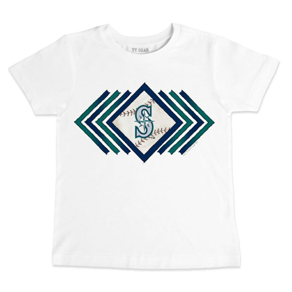 Seattle Mariners Tiny Turnip Youth Prism Arrows T-Shirt - MLB T-shirts