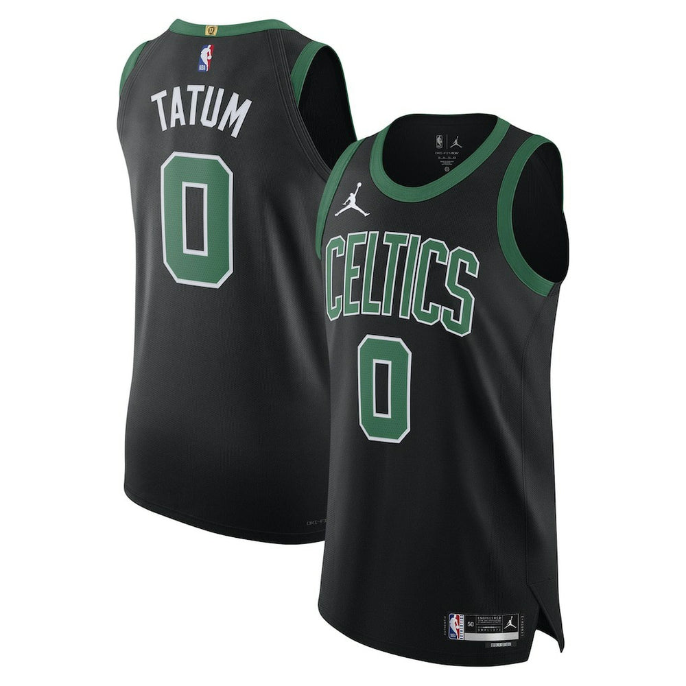 Black Jayson Tatum Boston Celtics Jordan Brand Authentic Player Jersey | NBA