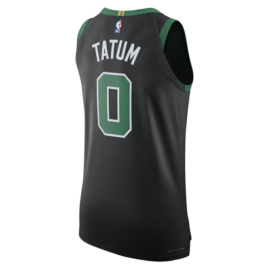 Black Jayson Tatum Boston Celtics Jordan Brand Authentic Player Jersey | NBA