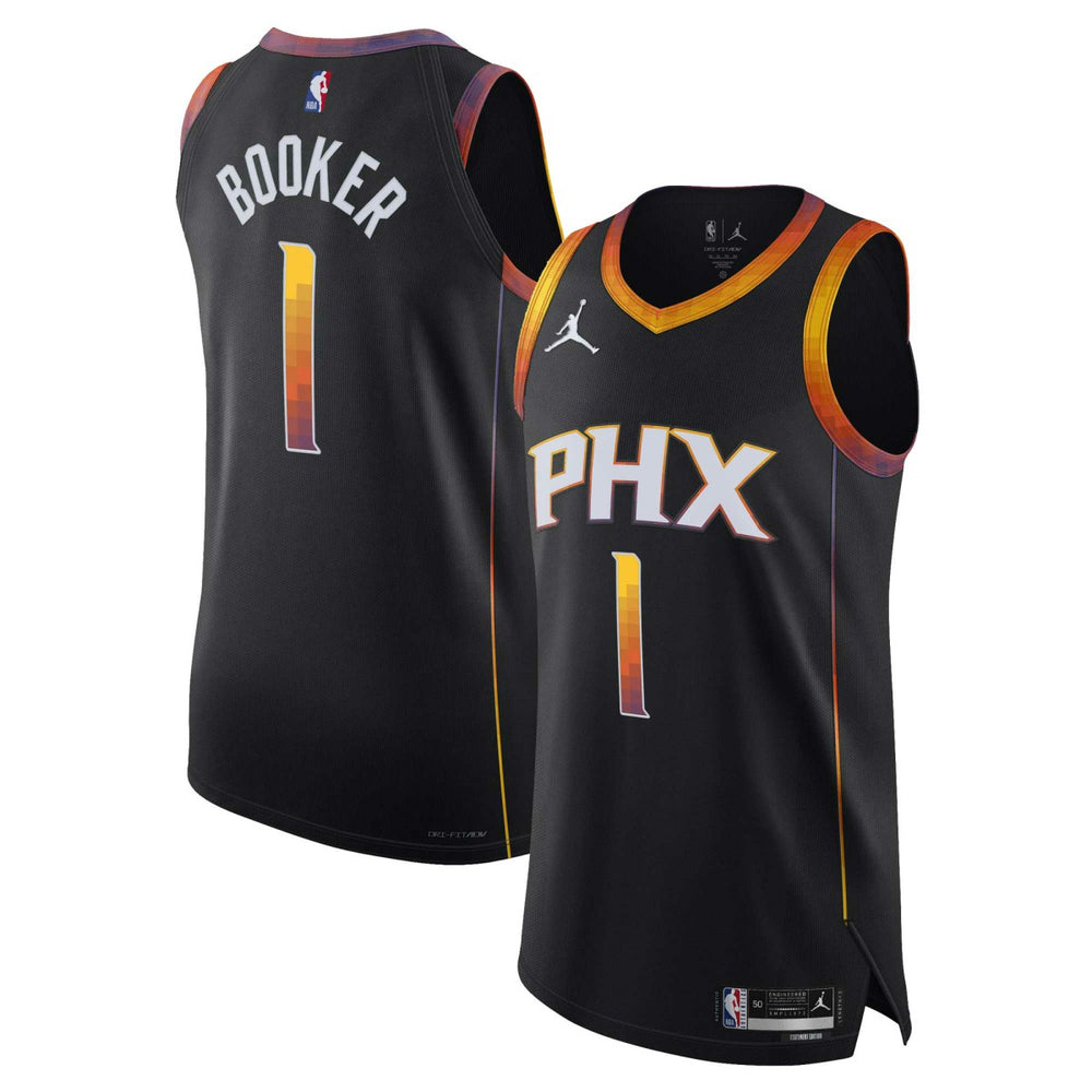 Black Devin Booker Phoenix Suns Jordan Brand Authentic Player Jersey | NBA