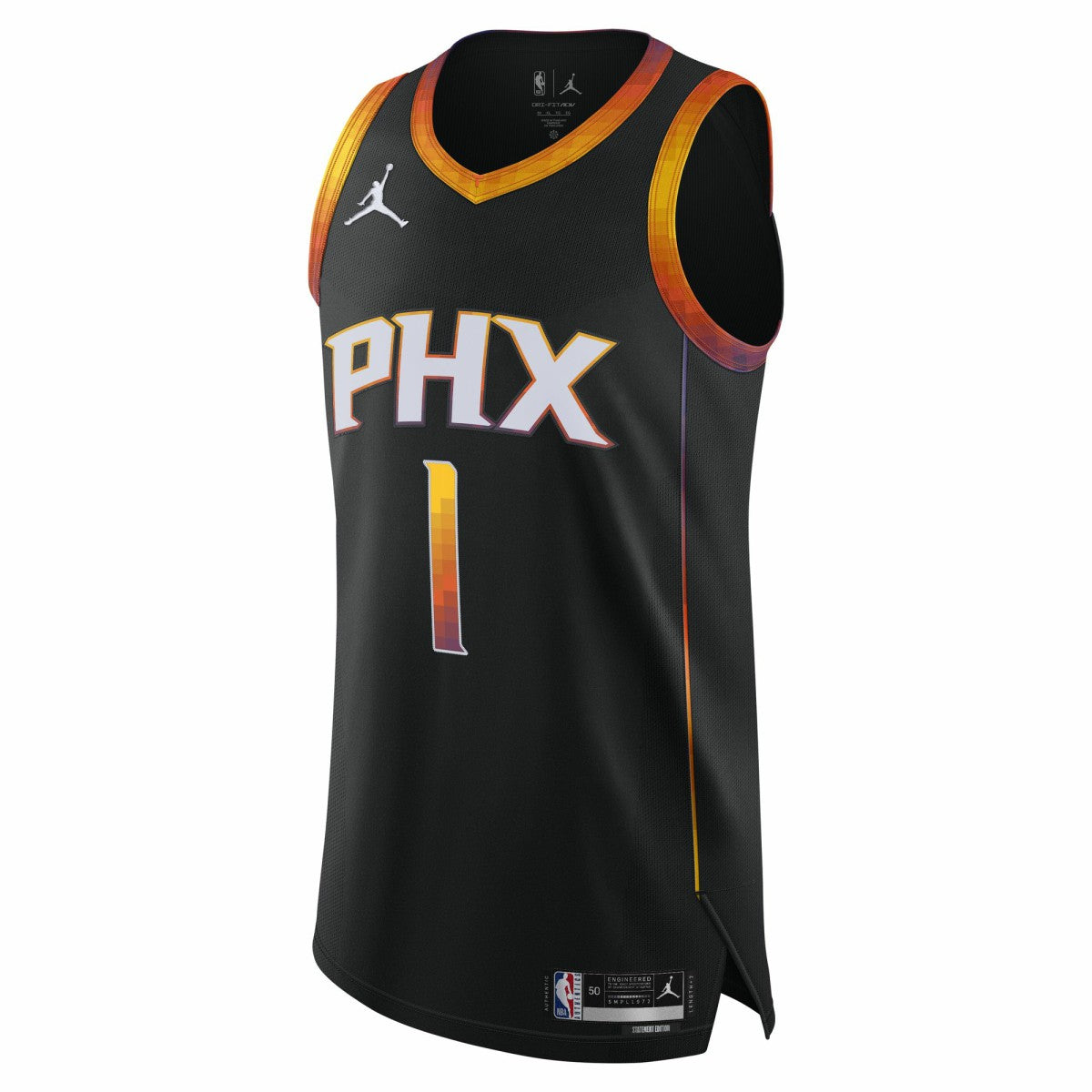 Black Devin Booker Phoenix Suns Jordan Brand Authentic Player Jersey | NBA