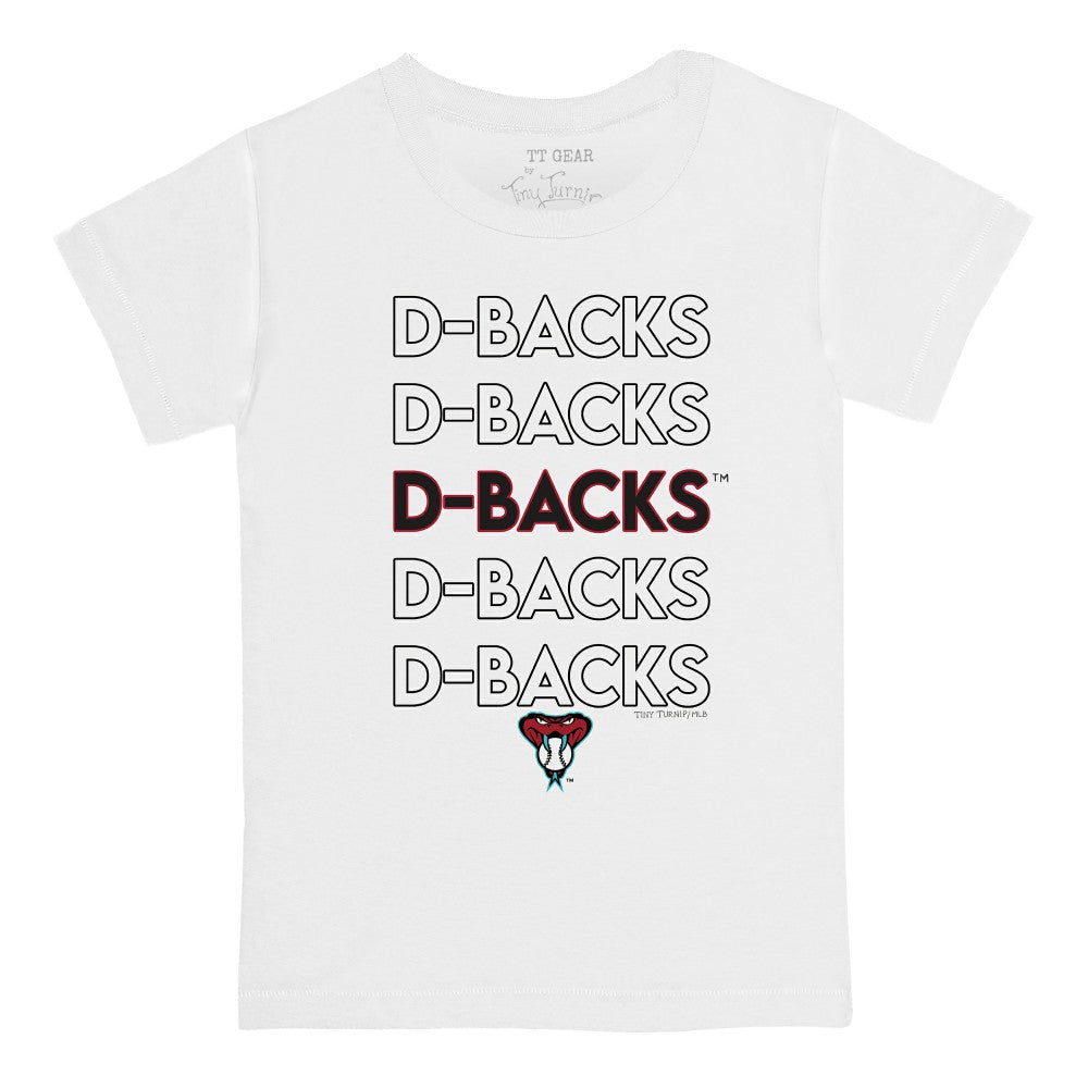 Arizona Diamondbacks Tiny Turnip Youth Stacked T-Shirt - MLB T-shirts