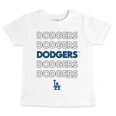 Los Angeles Dodgers Tiny Turnip Youth Stacked T-Shirt - MLB T-shirts