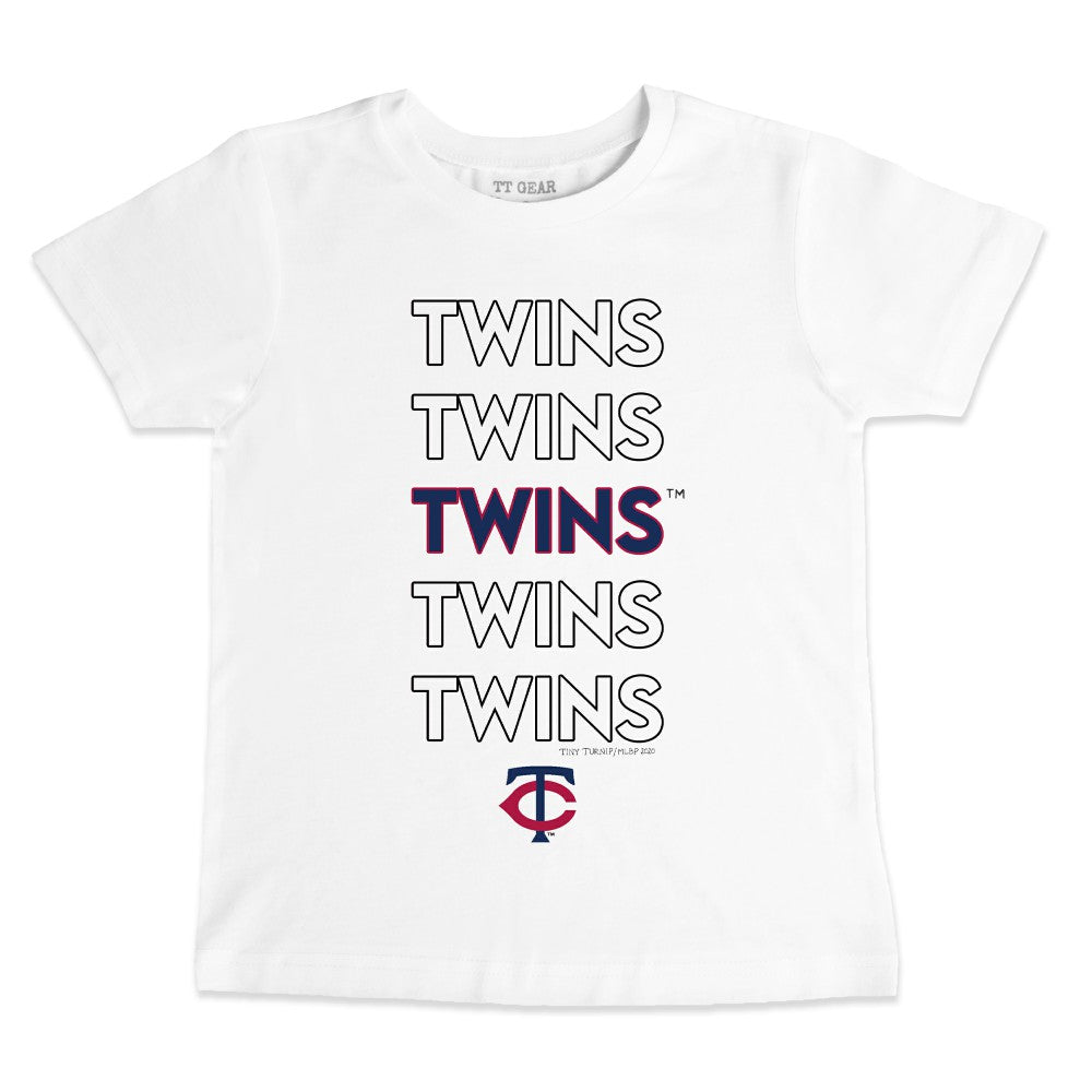 Minnesota Twins Tiny Turnip Youth Stacked T-Shirt - MLB T-shirts