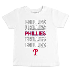 Philadelphia Phillies Tiny Turnip Youth Stacked T-Shirt - MLB T-shirts