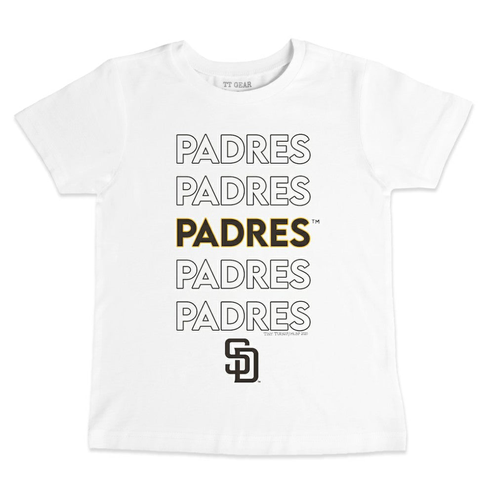 San Diego Padres Tiny Turnip Youth Stacked T-Shirt - MLB T-shirts