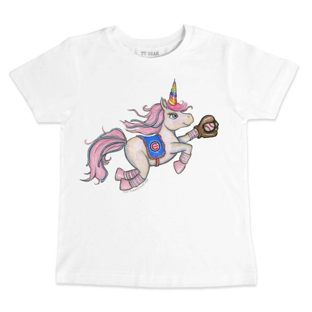 Chicago Cubs Tiny Turnip Youth Unicorn T-Shirt - MLB T-shirts