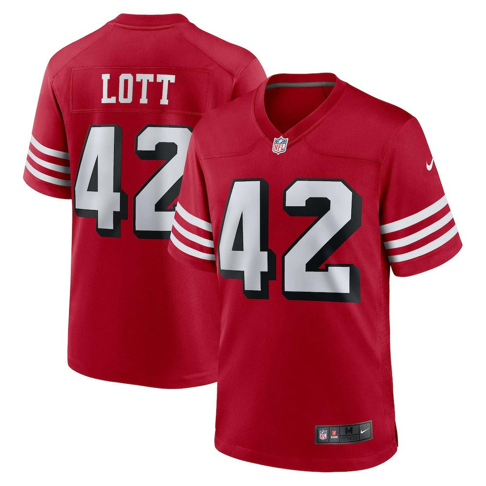 San Francisco 49ers Ronnie Lott  Retired Player Alternate Game Jersey | NFL Near me