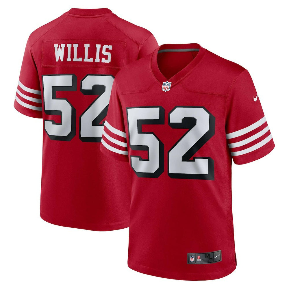 San Francisco 49ers Patrick Willis  Retired Player Alternate Game Jersey | NFL Near me