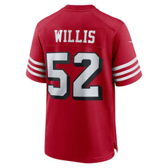 San Francisco 49ers Patrick Willis  Retired Player Alternate Game Jersey | NFL Near me