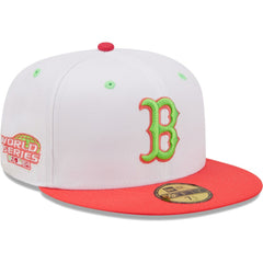 Boston Red Sox New Era 2004 World Series Strawberry Lolli 59FIFTY Fitted Hat - MLB Hats