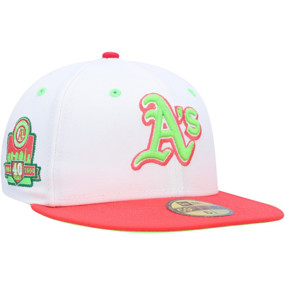 Athletics New Era 40th Anniversary Strawberry Lolli 59FIFTY Fitted Hat - MLB Hats