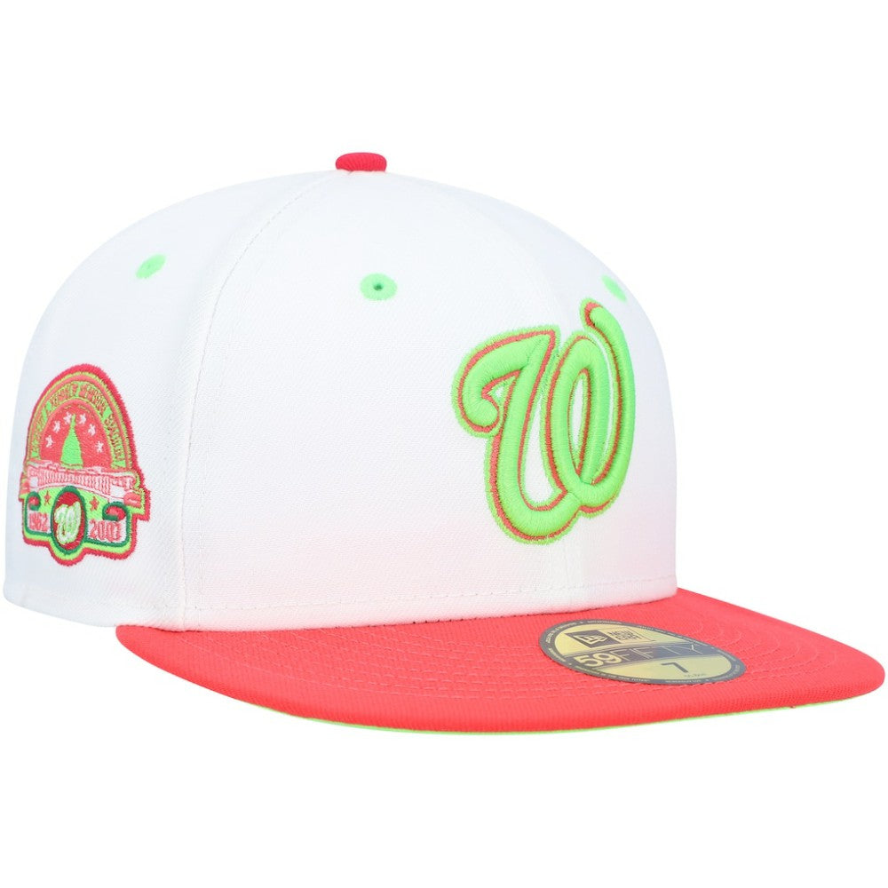 Washington Nationals New Era  Robert F. Kennedy Memorial Stadium Strawberry Lolli 59FIFTY Fitted Hat - MLB Hats
