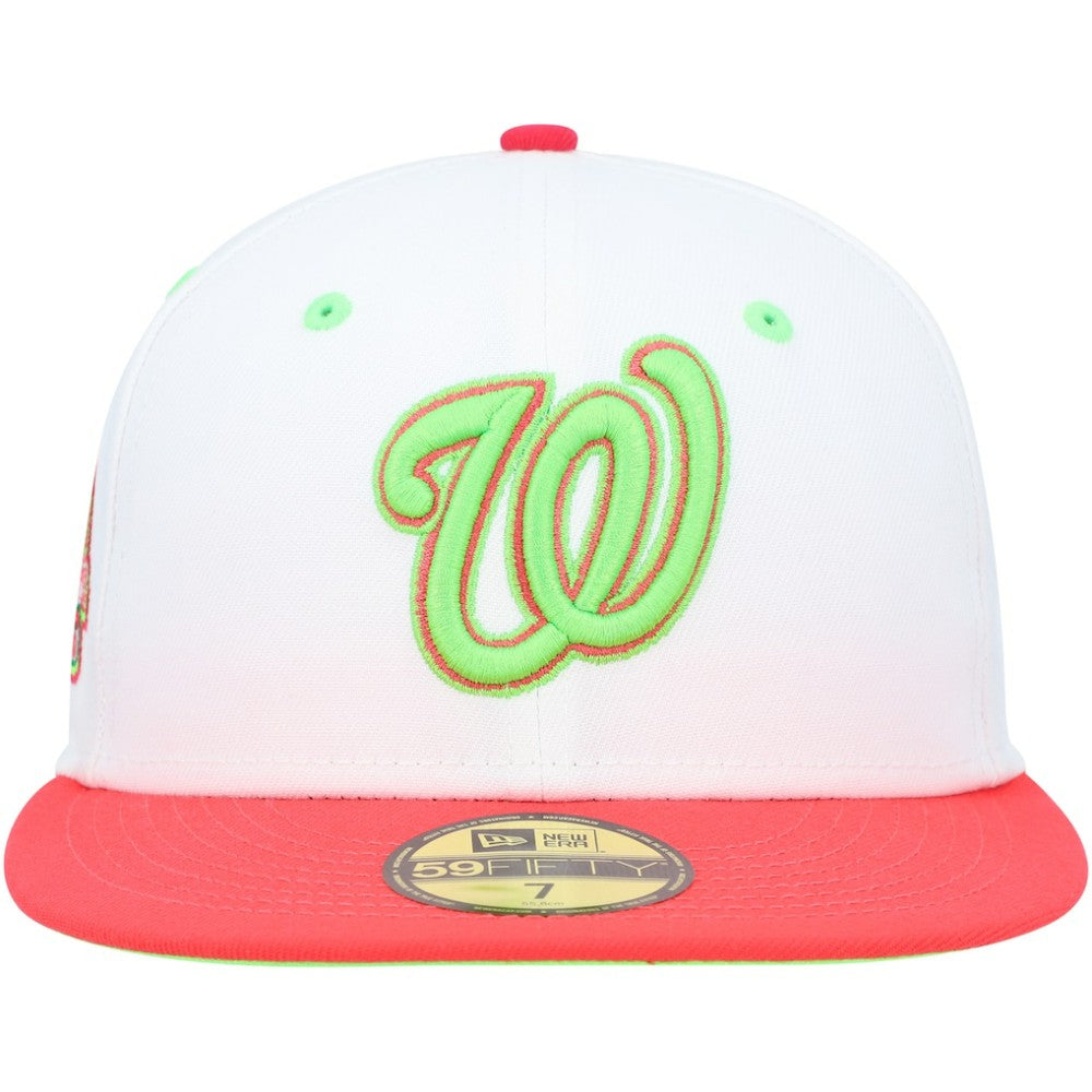 Washington Nationals New Era  Robert F. Kennedy Memorial Stadium Strawberry Lolli 59FIFTY Fitted Hat - MLB Hats