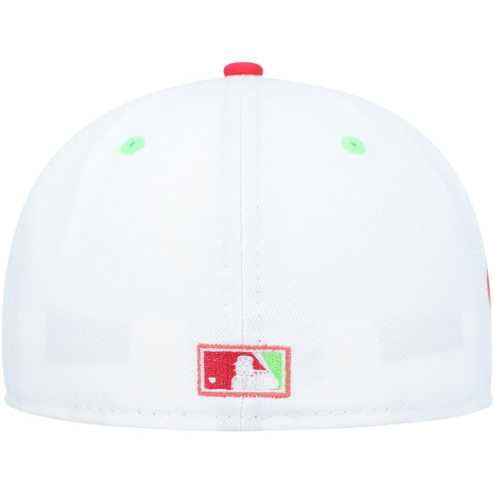 Chicago White Sox New Era Cooperstown Collection Comiskey Park 75th Anniversary Strawberry Lolli 59FIFTY Fitted Hat - MLB Hats