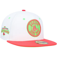 Boston Red Sox New Era  Fenway Park 100th Anniversary  Strawberry Lolli 59FIFTY Fitted Hat - MLB Hats