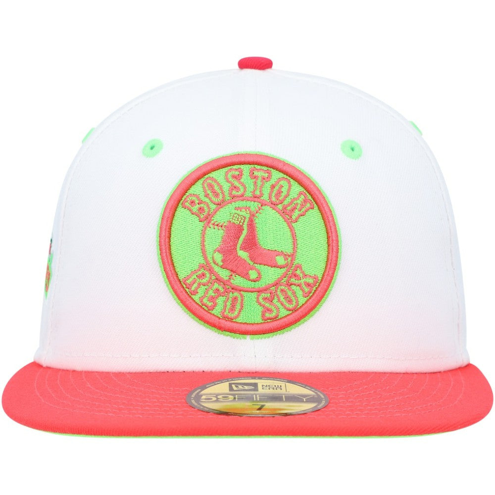 Boston Red Sox New Era  Fenway Park 100th Anniversary  Strawberry Lolli 59FIFTY Fitted Hat - MLB Hats