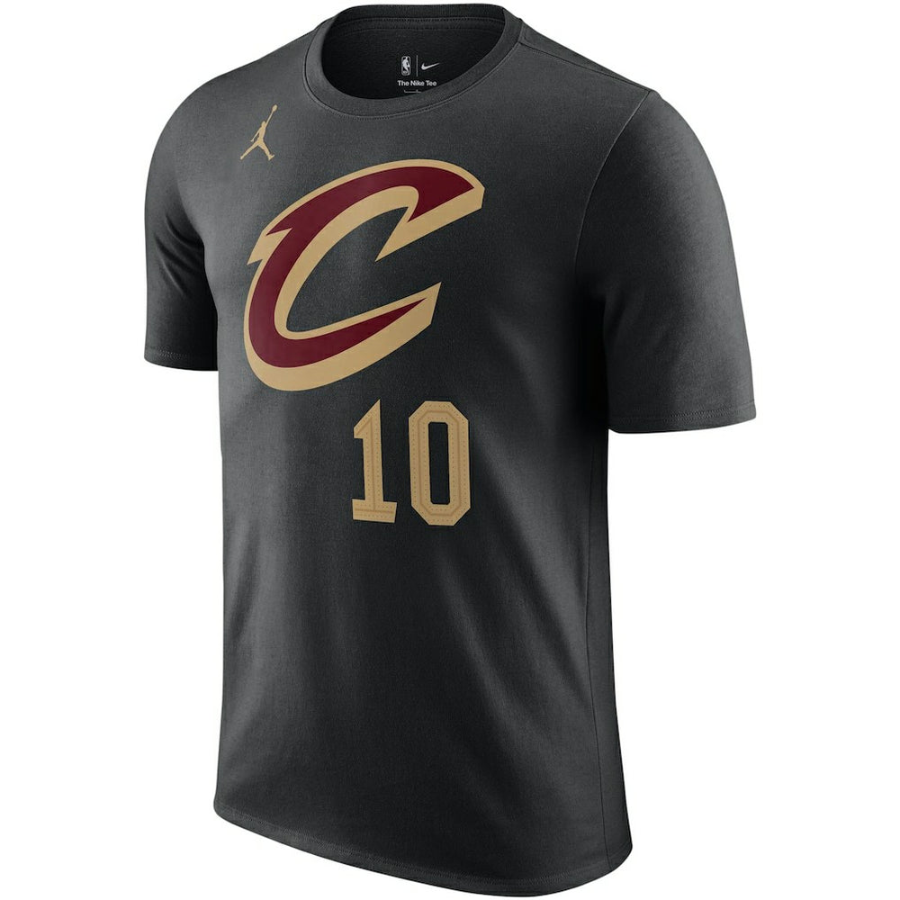 Black Darius Garland Cleveland Cavaliers Jordan Brand 2022/23 Statement Edition Name & Number T-Shirt sale | NBA