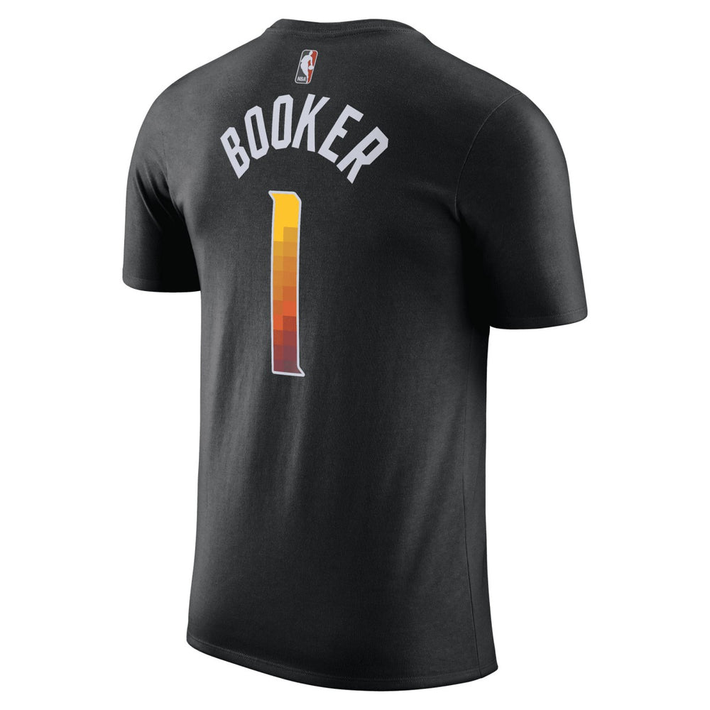 Black Devin Booker Phoenix Suns Jordan Brand 2022/23 Statement Edition Name & Number T-Shirt | NBA