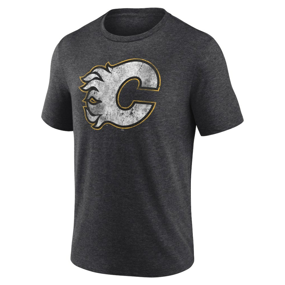 Calgary Flames Wraparound Tri-Blend T-Shirt -  NHL T-shirts
