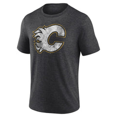 Calgary Flames Wraparound Tri-Blend T-Shirt -  NHL T-shirts