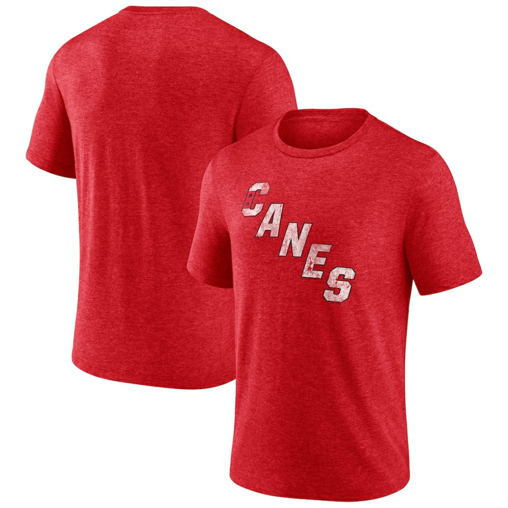Carolina Hurricanes Wraparound Tri-Blend T-Shirt -  NHL T-shirts