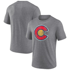 Colorado Avalanche Wraparound Tri-Blend T-Shirt -  NHL T-shirts