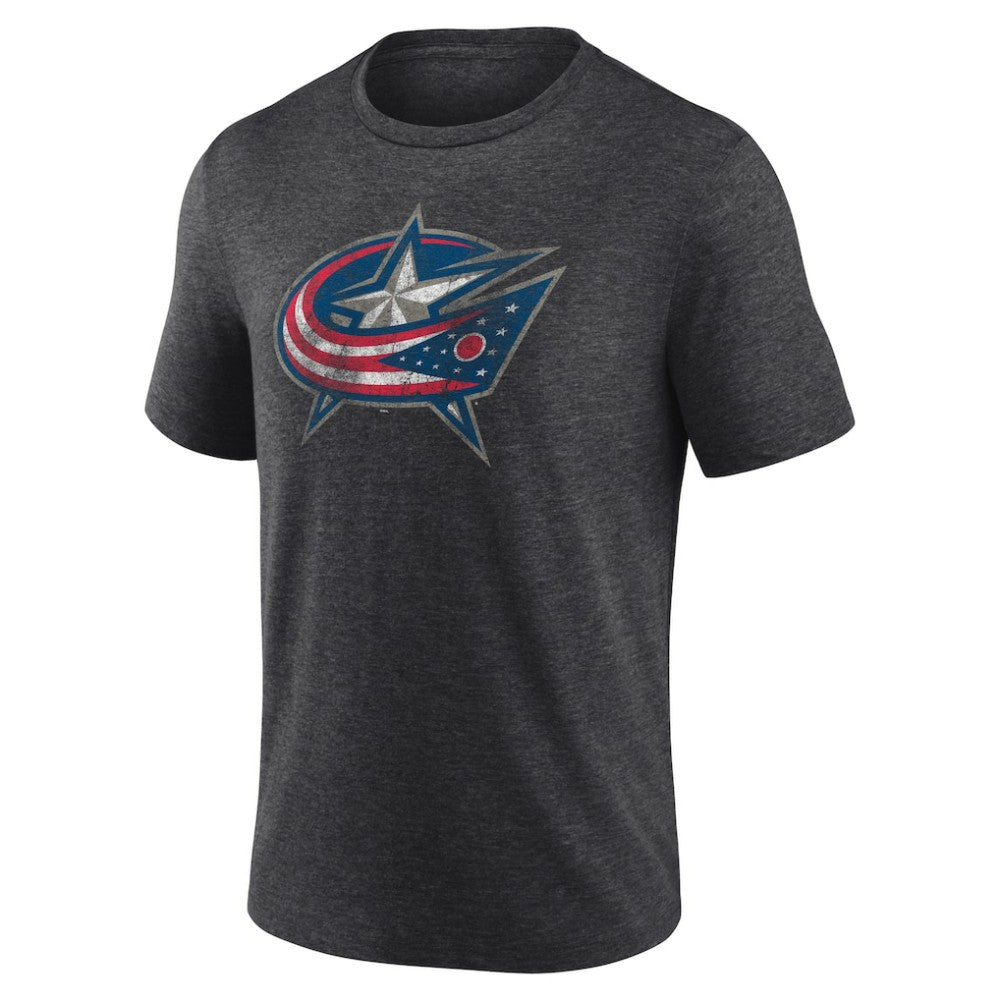 Columbus Blue Jackets Wraparound Tri-Blend T-Shirt -  NHL T-shirts