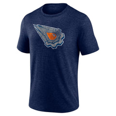 Edmonton Oilers Wraparound Tri-Blend T-Shirt -  NHL T-shirts