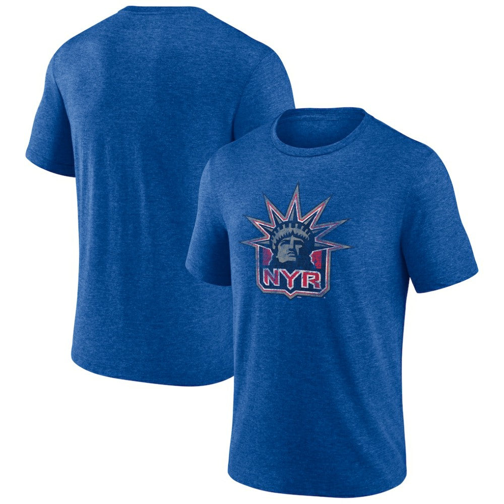 New York Rangers Wraparound Tri-Blend T-Shirt -  NHL T-shirts