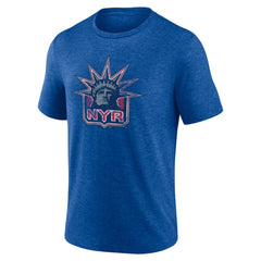 New York Rangers Wraparound Tri-Blend T-Shirt -  NHL T-shirts