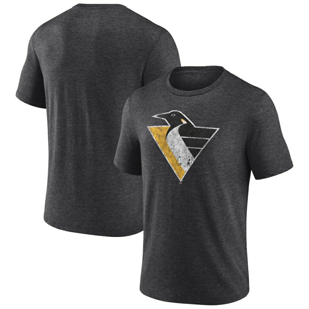 Pittsburgh Penguins Wraparound Tri-Blend T-Shirt -  NHL T-shirts