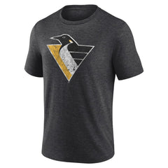 Pittsburgh Penguins Wraparound Tri-Blend T-Shirt -  NHL T-shirts