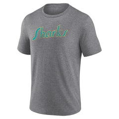 San Jose Sharks Wraparound Tri-Blend T-Shirt -  NHL T-shirts