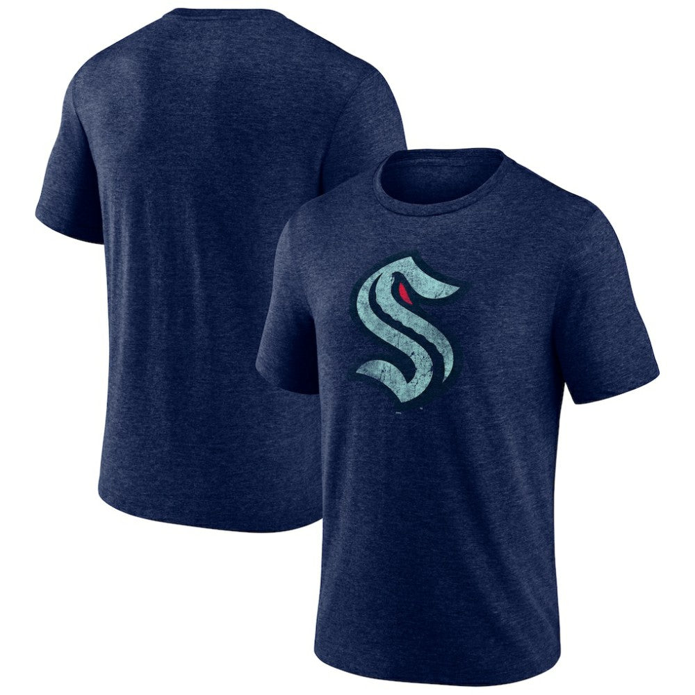 Seattle Kraken Wraparound Tri-Blend T-Shirt -  NHL T-shirts