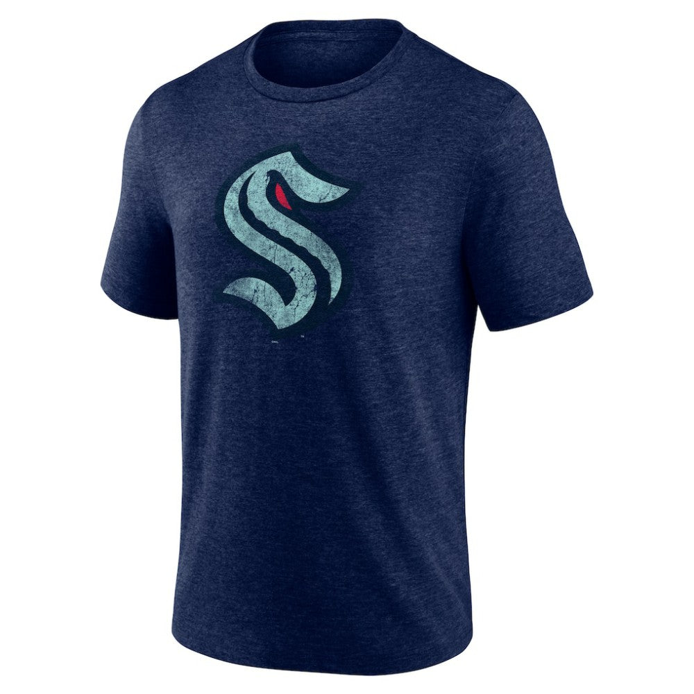 Seattle Kraken Wraparound Tri-Blend T-Shirt -  NHL T-shirts