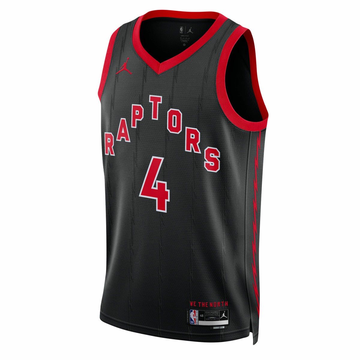 Black Scottie Barnes Toronto Raptors Jordan Brand Unisex Swingman Jersey | NBA