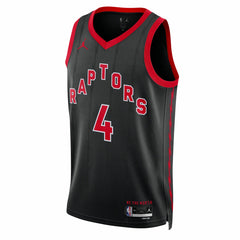 Black Scottie Barnes Toronto Raptors Jordan Brand Unisex Swingman Jersey | NBA