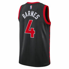 Black Scottie Barnes Toronto Raptors Jordan Brand Unisex Swingman Jersey | NBA