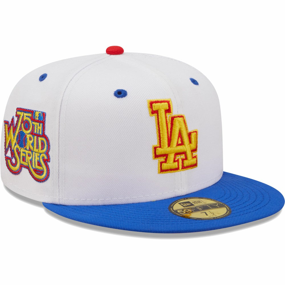 Los Angeles Dodgers New Era 75th World Series Cherry Lolli 59FIFTY Fitted Hat - MLB Hats