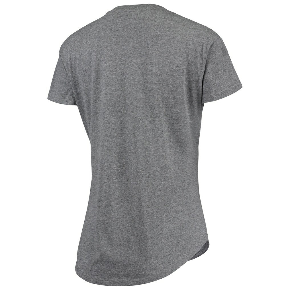Heathered Gray Chicago Bulls Sportiqe Women's City Edition Phoebe Tri-Blend T-Shirt sale | NBA
