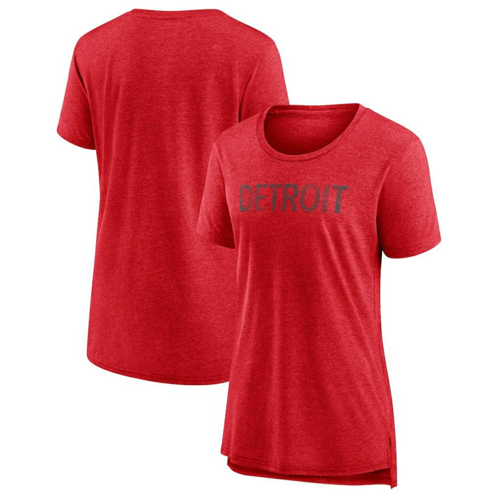 Detroit Red Wings Women's Slow Whistle Tri-Blend T-Shirt -  NHL T-shirts