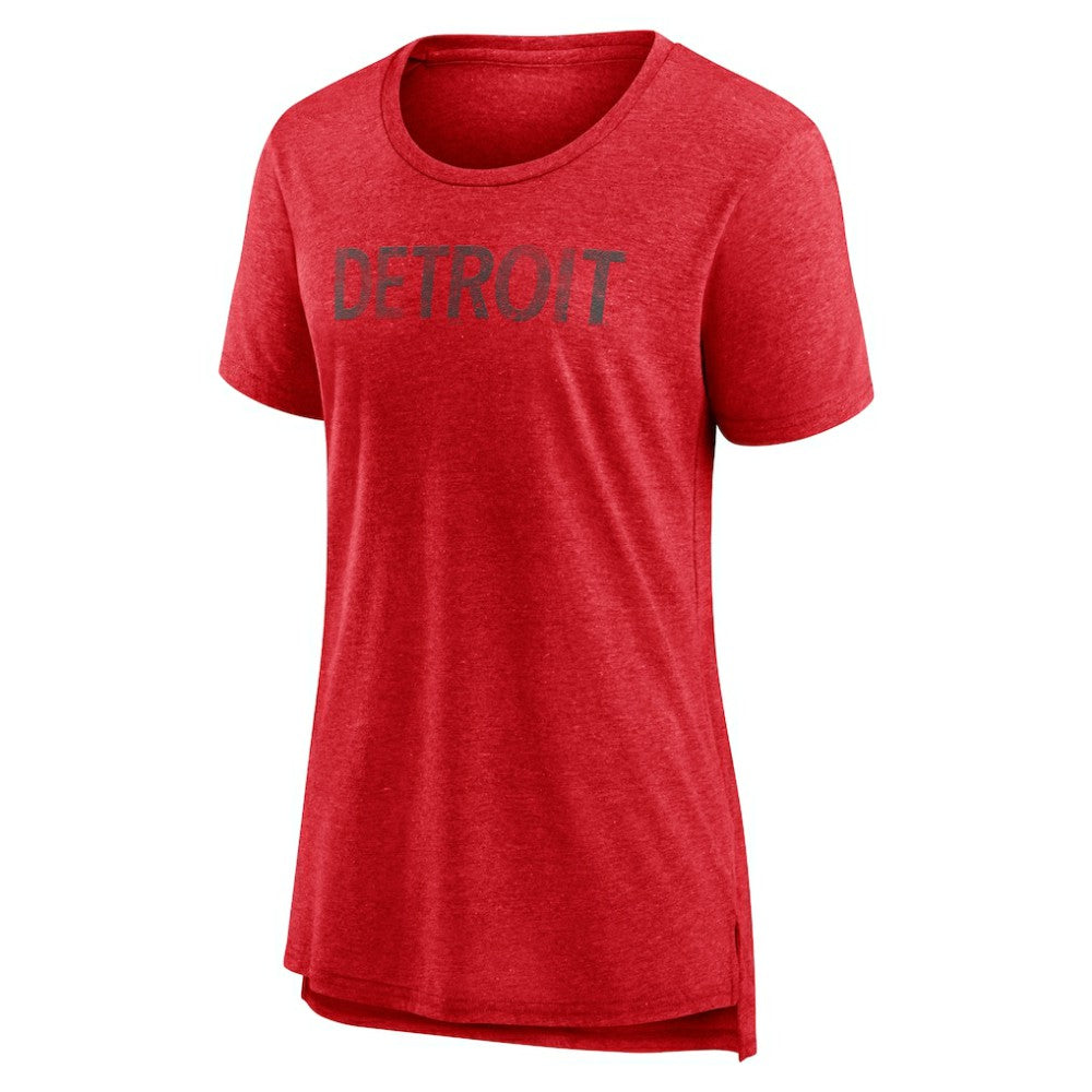 Detroit Red Wings Women's Slow Whistle Tri-Blend T-Shirt -  NHL T-shirts