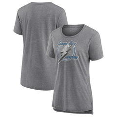 Tampa Bay Lightning Women's Slow Whistle Tri-Blend T-Shirt -  NHL T-shirts