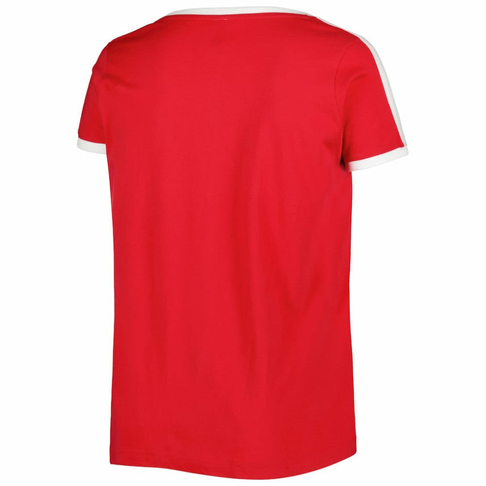 Washington Nationals Soft as a Grape Women's Plus Size V-Neck T-Shirt - MLB T-shirts