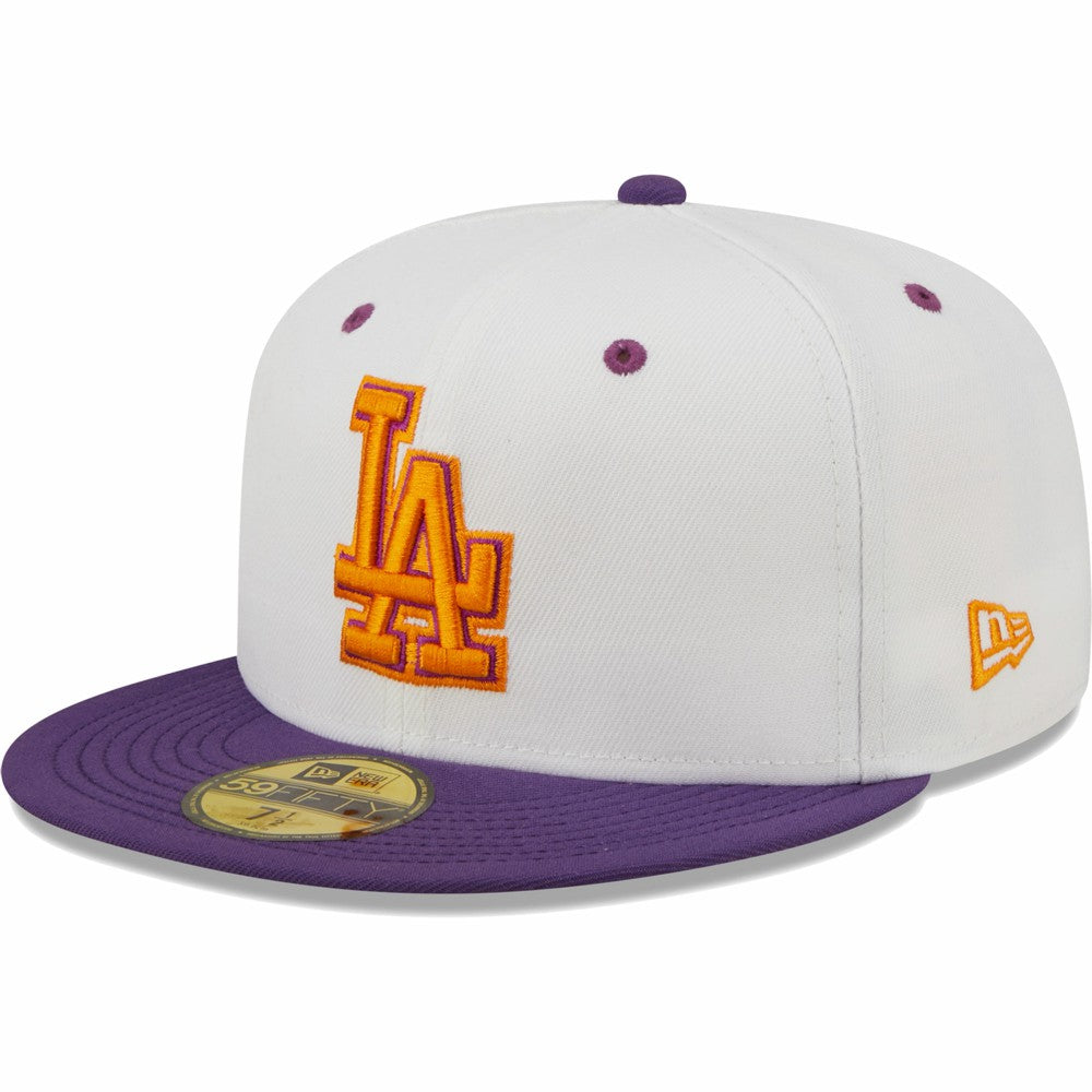 Los Angeles Dodgers New Era 40th Anniversary at Dodger Stadium Grape Lolli 59FIFTY Fitted Hat - MLB Hats