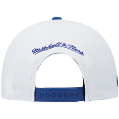 White/Royal Atlanta Hawks Hardwood Classics Snapback Hat | NBA