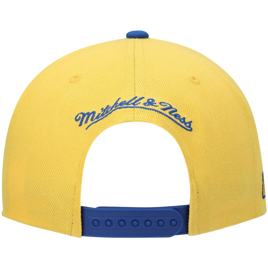 Gold/Royal Denver Nuggets Hardwood Classics Snapback Hat sale | NBA